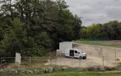 Démolition d’une passerelle pour la commune de Blasimon