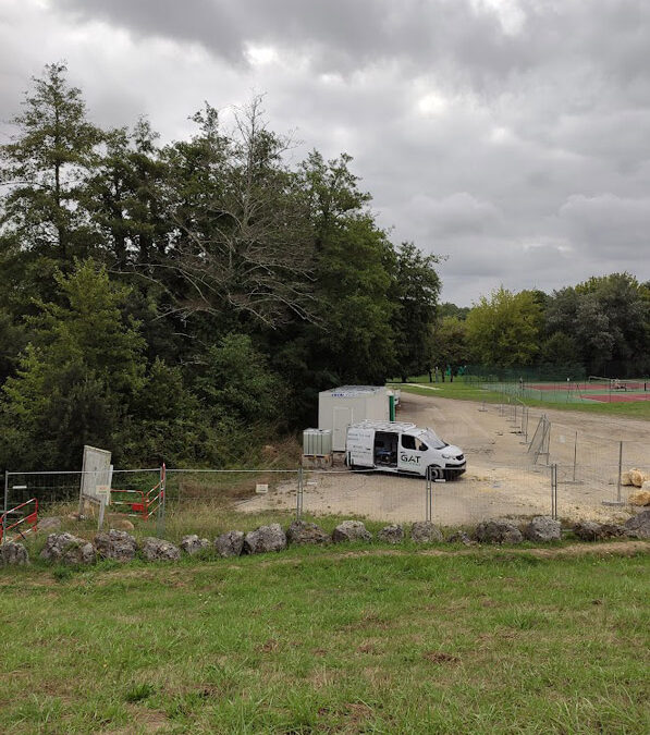 Démolition d&rsquo;une passerelle pour la commune de Blasimon