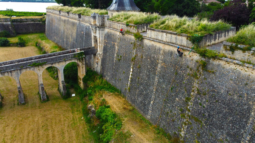 Dévégétalisation de la citadelle de Blaye